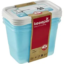 Комплект ємностей для морозильної камери Keeeper Polar 1 л блакитний 3 шт. (3014) - мініатюра 4