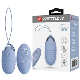 Віброяйце Pretty Love Jessica Dream Chaser 3 7.2 см блакитний - мініатюра 2