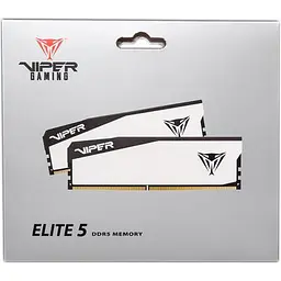 Модуль пам'яті для комп'ютера DDR5 32GB (2x16GB) 5600 MHz Viper Elite 5 Patriot (VEB532G5636KW) - мініатюра 15
