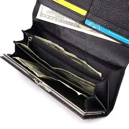 Солідний жіночий гаманець із натуральної шкіри ST Leather 19х9х3 см acs0029653 - мініатюра 8