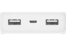 Портативна батарея XiaomiXiaomi Powerbank 2C 20000 mAh White (PLM06ZM) (VXN4212CN) - мініатюра 4