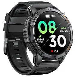 Розумний смарт годинник Smart GPS Max з компасом 2 ремінці (Чорний) - мініатюра 2