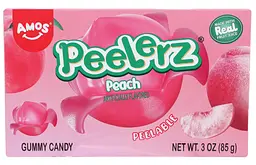 Жувальні цукерки Amos Peelerz Gummy Peach 85г