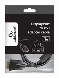 Кабель Cablexpert DisplayPort-DVI 1 м (CC-DPM-DVIM-1M) - мініатюра 5