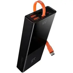 Портативна батарея Baseus Elf Digital Display 65W 20000mAh PPJL000001 чорна - мініатюра 4