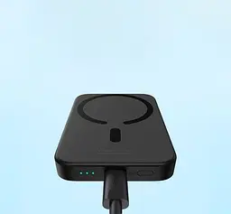 Зовнішній акумулятор Baseus Magnetic Bracket Mini 6000mAh 20W Black (PPCX020001) [101227] - мініатюра 5
