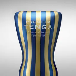 Мастурбатор Tenga Premium Soft Case Cup, 15.5х6.9 см (білий) - мініатюра 3