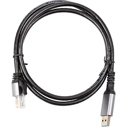 Кабель PowerPlant CAT6 UTP, USB3.0 Type-A - RJ45 1 м