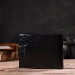Чоловічий шкіряний гаманець Canpellini 11х8,3х1 см acs0025707 - мініатюра 7