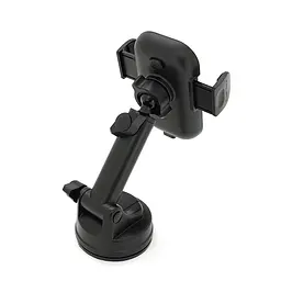 Автотримач Yesido C197+ Wireless Charging 15W, кріплення на торпеду, клямка 50-90мм, Black, Box - мініатюра 4