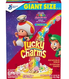 Сухий сніданок General Mills Lucky Charms Super Mario Galaxy Movie 739г