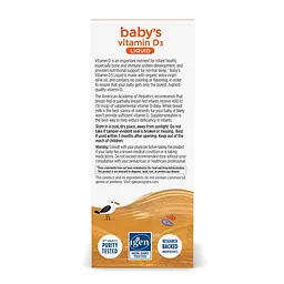 Вітамін D3 Nordic Naturals (Baby's Liquid) - 22,5 мл - мініатюра 4