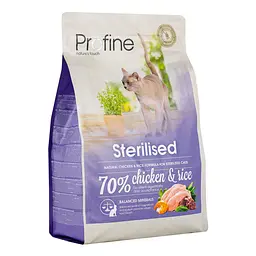 Сухий корм Profine Sterilised для стерилізованих кішок, з куркою та рисом, 2 кг - мініатюра 5