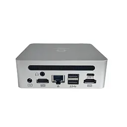 Міні-Пк GenMachine Ren 5000 / Ryzen 5 5600H / RAM 16GB / SSD 256GB / LAN / Wi-Fi / Bluetooth / Windows 11 Pro / Cірий - мініатюра 2