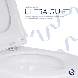 Унітаз підвісний Qtap Scorpio ML Ultra Quiet з сидінням Slim Duroplast/ Soft-close/ MagLock QTSCOML26W49622 - мініатюра 4