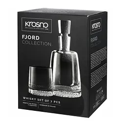 Набір для віскі Krosno Fjord, 7 предметів (876917) - мініатюра 3