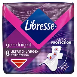 Гигиенические прокладки Libresse Ultra Goodnight Extra Large 8 шт.