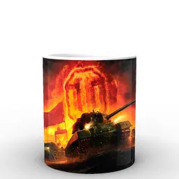 Кухоль GeekLand World of Tanks постер WT.02.005 330 мл білий - мініатюра 2