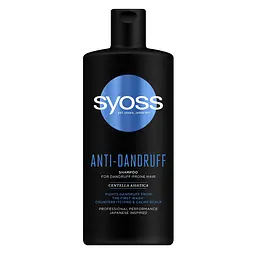 Шампунь Syoss Anti-Dandruff з Центеллою Азіатською для волосся, схильного до лупи, 440 мл