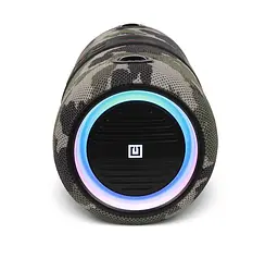 Портативная колонка REAL-EL RX733 24W Bluetooth TWS, RGB, Haki - мініатюра 4