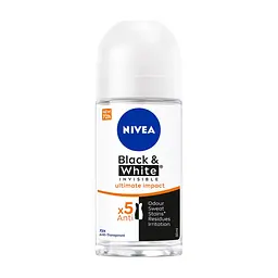 Антиперспірант Nivea Black & White Invisible Ultimate Impact Anti-Transpirant 50 мл (42397649)