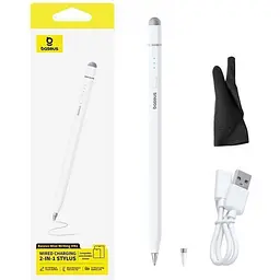Стилус Baseus HN1 Universal Version Moon White (B0004F01) [162839] - мініатюра 4