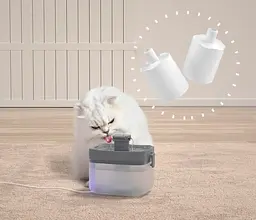 Змінний фільтр до фонтану-поїлки Els Pet 1.5L, 2 шт/уп. - мініатюра 6