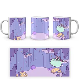Кухоль GeekLand Pusheen Пушин Печера РС.02.378 330 мл різнобарвний - мініатюра 2