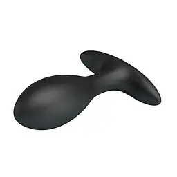 Анальна пробка Pretty Love Inflatable Anal Plug 9.1 см (чорний) - мініатюра 3