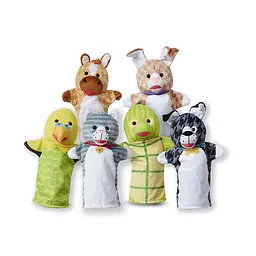 Ляльковий театр Melissa&Doug Домашні тварини 6 шт. (MD9119) - мініатюра 2