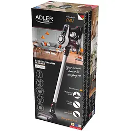 Порохотяг Adler AD 7048 бездротовий/ 350Вт/ 18 000 Pa/ 0,8л/ LED/ TURBO/ настінне кріплення - мініатюра 8