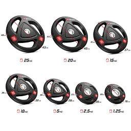 Диск олімпійський Hop-Sport 25кг