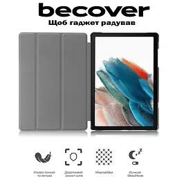 Чохол-книжка BeCover Smart Case для Samsung Galaxy Tab A9 SM-X115 8.7" Red Wine (709911) - мініатюра 3