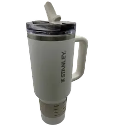 Термос термочашка Stanley Quencher ProTour Flip Straw Tumbler з нержавіючої сталі White 1,18 л KT7001989 - мініатюра 8