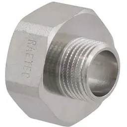 Перехідник RAFTEC 1"В - 1/2"З ВЗ, DN25х15, нікель, P0301