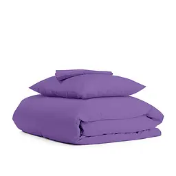 Дитяча постільна білизна в ліжечко LIGHT PLUM, орхідея (Ranfors48_PlumLight_PlumLight_140)