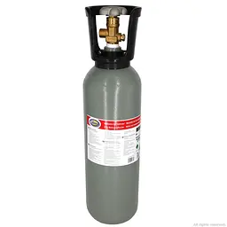Балон CO2 з плоским дном Aqua Nova , метал, 5 л (NCO2-5L-GRAY)