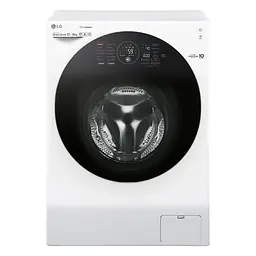 Прально-сушильна машина LG FH6G1BCH2N, 12кг (8кг), 1600, A, Пар, глибина 64см, Дисплей, Інвертор, Білий (FH6G1BCH2N) - мініатюра 2