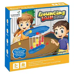 Настільна інтерактивна гра Ummi 22047 Bouncing Ball Blue / Gold - мініатюра 2