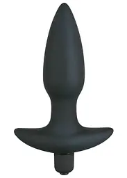 Анальна пробка Black Velvet Medium 15 см (чорний)