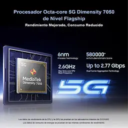 Смартфон Doogee S200 12/256 Gb Mecha Silver (6923740227824) - мініатюра 8