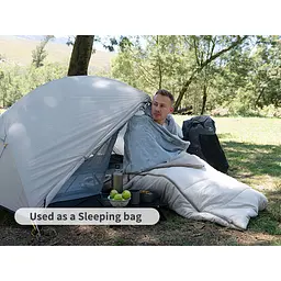 Спальний мішок - подушка Naturehike CNK2300SD022, світло-сірий - мініатюра 11