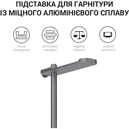Підставка для навушників OfficePro LS350G (LS350G) - мініатюра 5