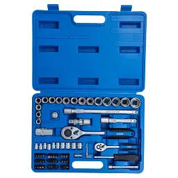 Набір насадок торцевих і біти 1/4", 1/2" 72 шт Start GRAD (6003145) - мініатюра 3