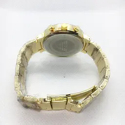 Наручний годинник чоловічий No Brand Emporio Armani Золотистий (IBW375YB) - мініатюра 4