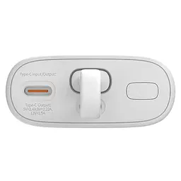 Зовнішній акумулятор Baseus Power Bank 5200mAh 20W Lightning (P10055600612-00) White