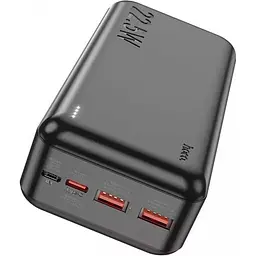 Зовнішній акумулятор Hoco J101B Astute 30000mAh 22.5W Black (782519) [101150] - мініатюра 2