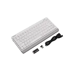 Клавіатура A4Tech FBK11 Wireless White - мініатюра 4