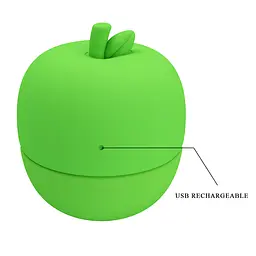 Вібростимулятор PRETTY LOVE APPLE SECRET 12 licking settings Silicone ABS BI-300066-1 102046 - мініатюра 7