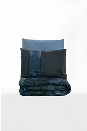 Комплект постільної білизни CottonBox Armor Black Євро Різнобарвний 000230415 - мініатюра 3